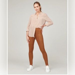 Spanx Faux Suede Leggings